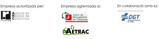Imágenes DGT, gremios y agencia de residuos de Catalunya